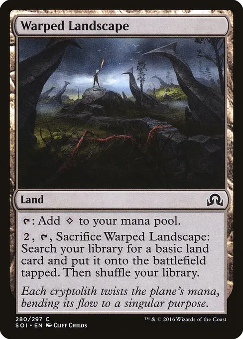Warped Landscape · Shadows over Innistrad 280/302