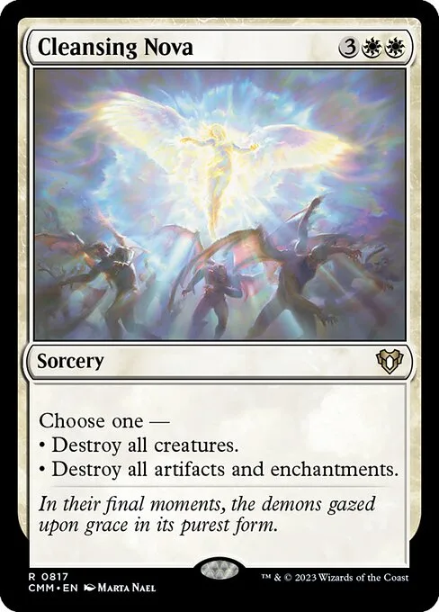 Cleansing Nova · Commander Masters 817/1067