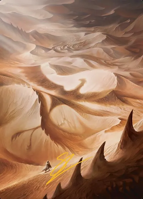Plains // Plains · Tarkir: Dragonstorm Art Series 30/54