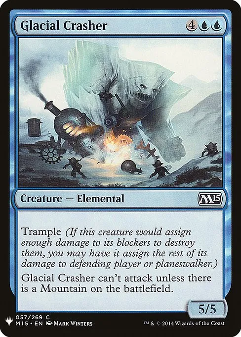 Glacial Crasher · The List M15-57/5050