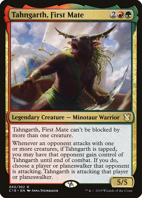 Tahngarth, First Mate · Commander 2019 50/302