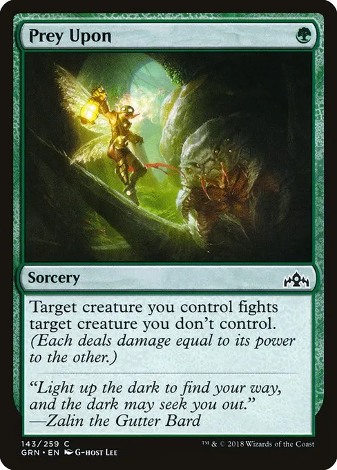 Prey Upon · Guilds of Ravnica 143/273