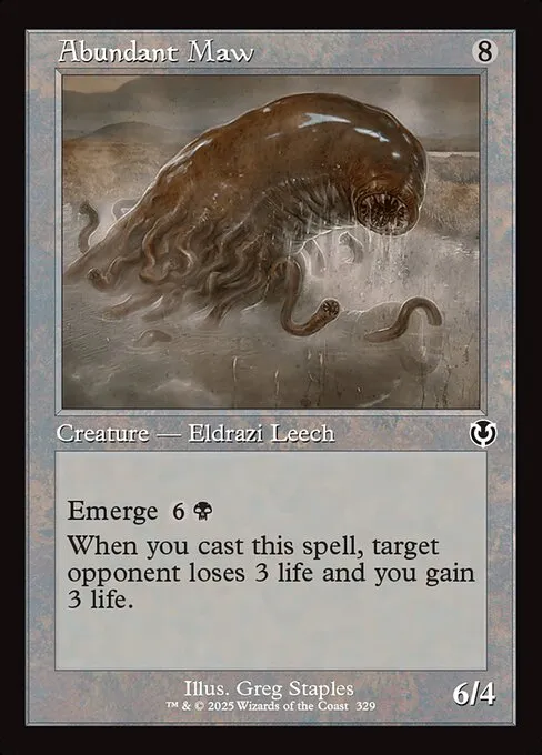 Abundant Maw · Innistrad Remastered 329/495