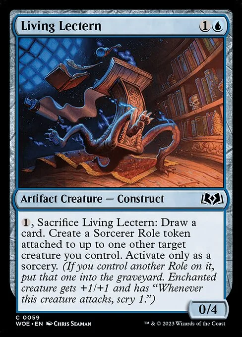Living Lectern · Wilds of Eldraine 59/381