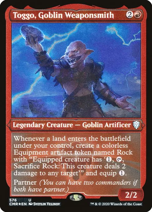 Toggo, Goblin Weaponsmith · Commander Legends 576/718