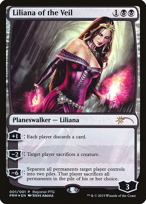 Liliana of the Veil · Pro Tour Promos 2015/17