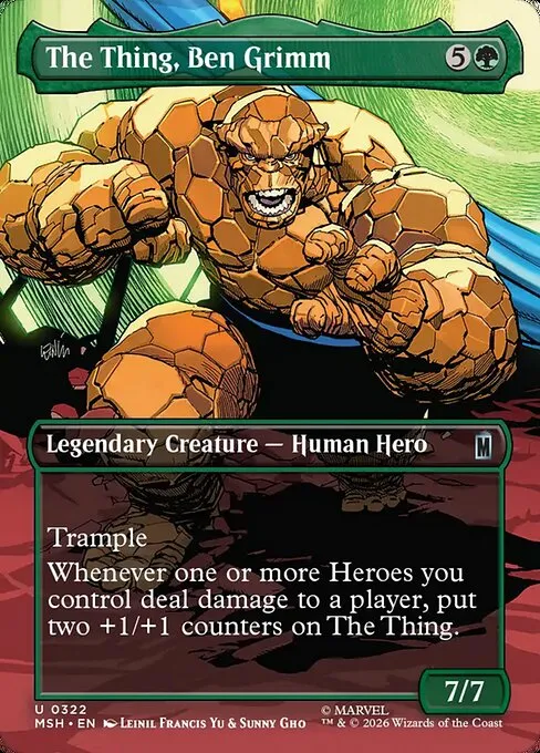 The Thing, Ben Grimm · Marvel Super Heroes 322/24