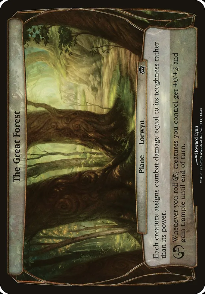 The Great Forest · Planechase Planes 14/40