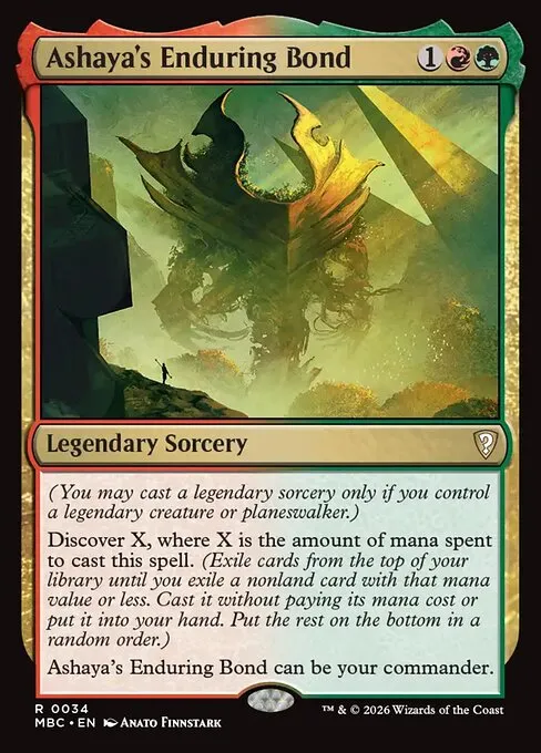 Ashaya's Enduring Bond · Mystery Booster: Commander Edition 34/2