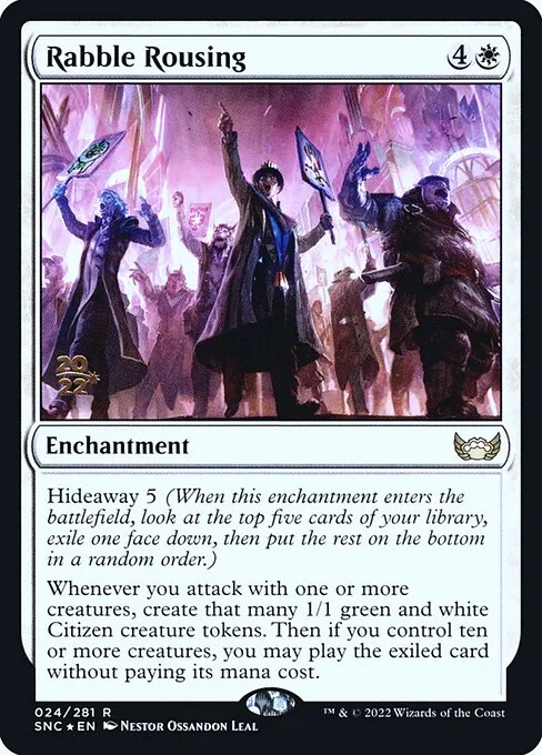Rabble Rousing · Streets of New Capenna Promos 24s/161