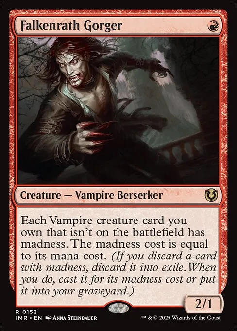 Falkenrath Gorger · Innistrad Remastered 152/495