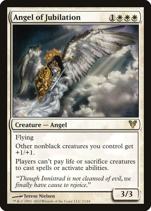 Angel of Jubilation · Avacyn Restored 2/244