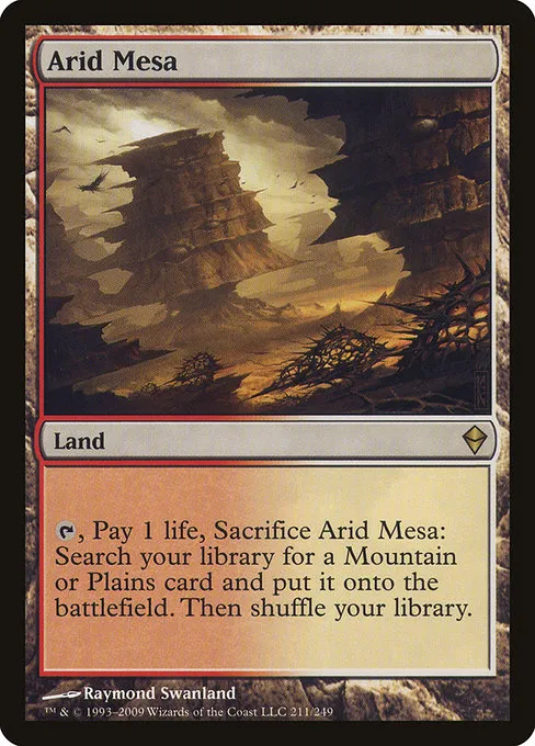 Arid Mesa · Zendikar 211/269
