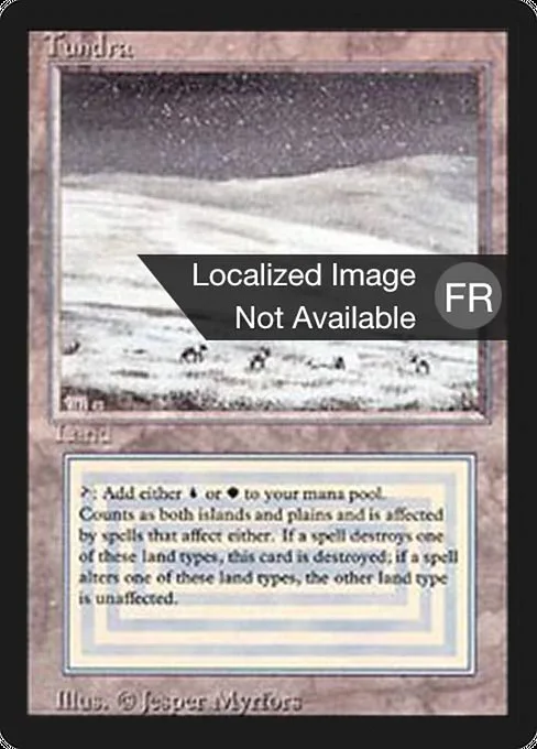 Tundra · Foreign Black Border 289/307