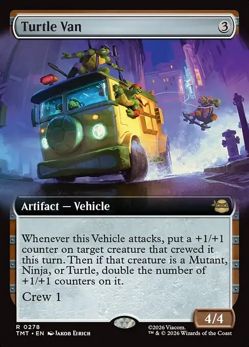 Turtle Van · Teenage Mutant Ninja Turtles 278/320