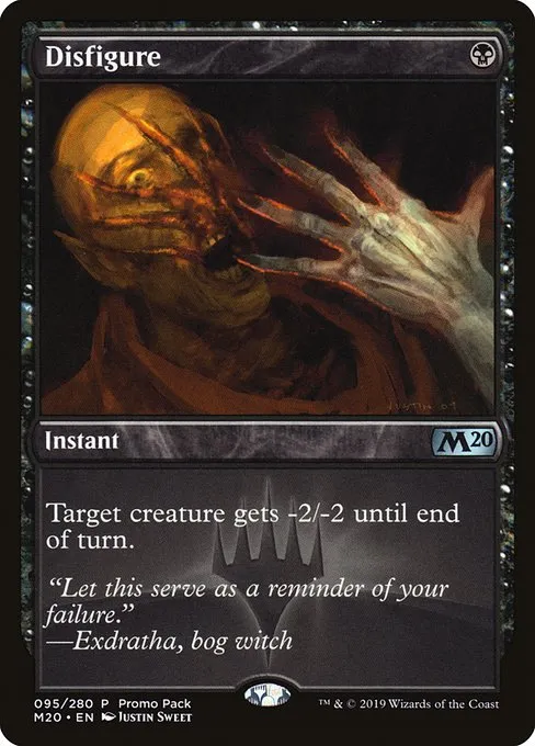 Disfigure · Core Set 2020 Promos 95/144