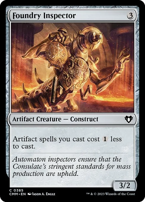 Foundry Inspector · Commander Masters 385/1067