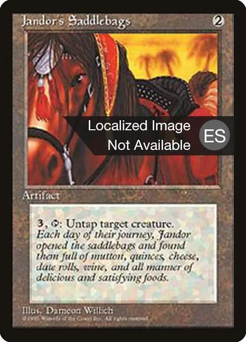 Jandor's Saddlebags · Fourth Edition Foreign Black Border 330/378