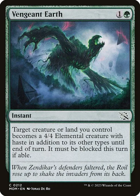 Vengeant Earth · March of the Machine 212/387