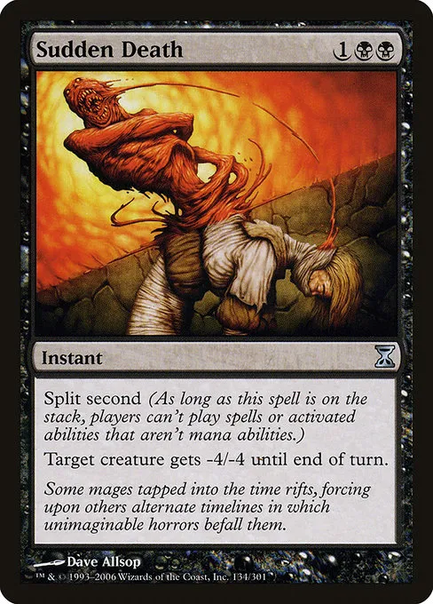 Sudden Death · Time Spiral 134/301