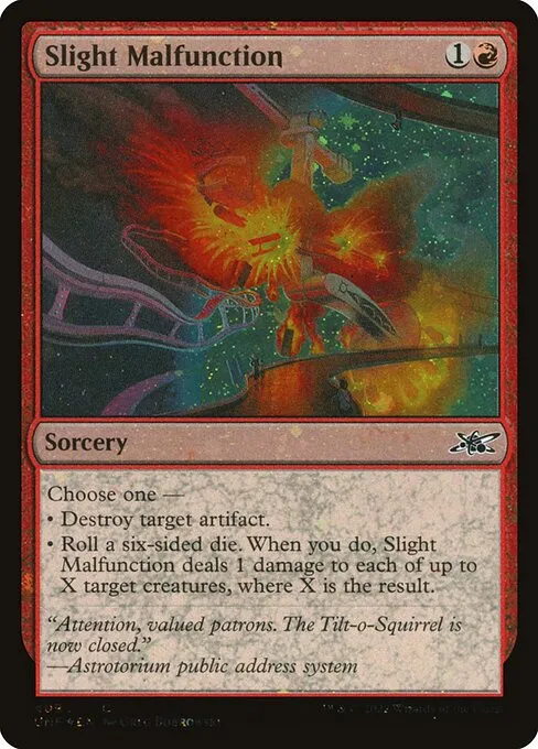 Slight Malfunction · Unfinity 409/639