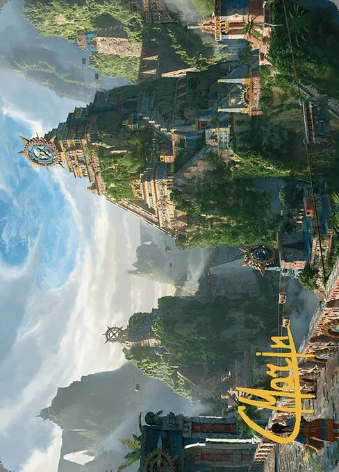Clifftop Retreat // Clifftop Retreat · The Lost Caverns of Ixalan Art Series 81/81