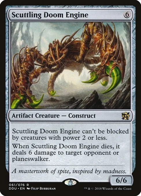 Scuttling Doom Engine · Duel Decks: Elves vs. Inventors 61/76