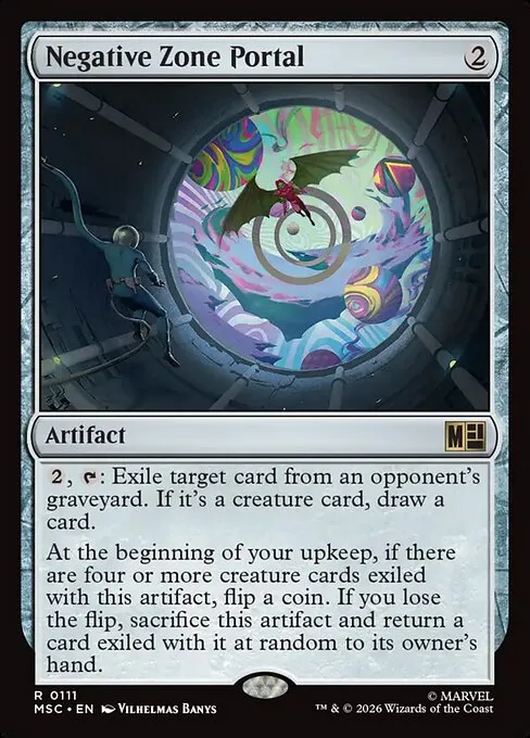 Negative Zone Portal · Marvel Super Heroes Commander 111/9