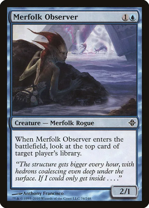 Merfolk Observer · Rise of the Eldrazi 76/248