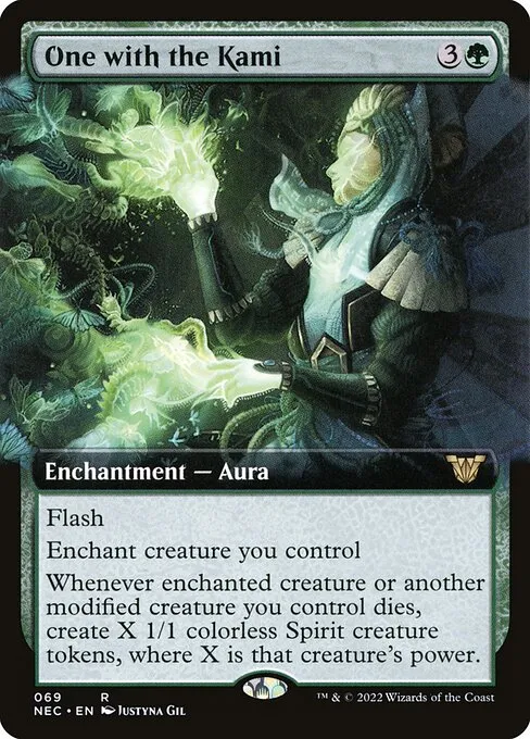 One with the Kami · Neon Dynasty Commander 69/179