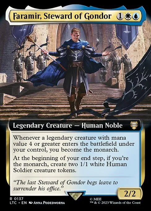Faramir, Steward of Gondor · Tales of Middle-earth Commander 137/591