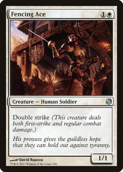 Fencing Ace · Duel Decks: Heroes vs. Monsters 5/81