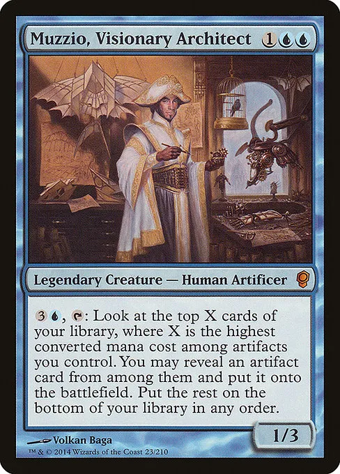 Muzzio, Visionary Architect · Conspiracy 23/210