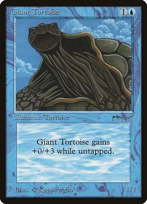 Giant Tortoise · Arabian Nights 15†/92