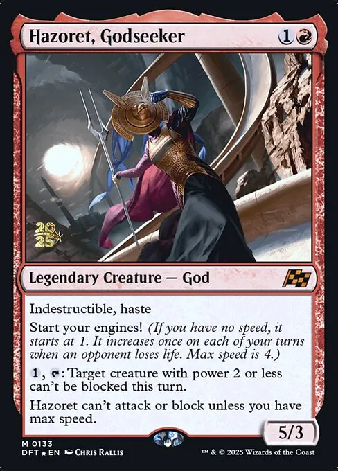 Hazoret, Godseeker · Aetherdrift Promos 133s/160