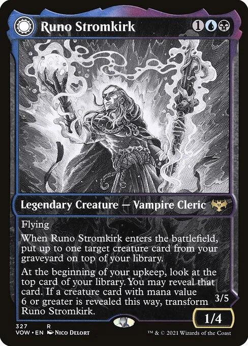 Runo Stromkirk // Krothuss, Lord of the Deep · Innistrad: Crimson Vow 327/423