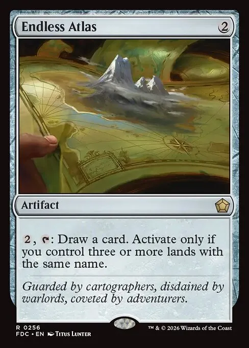 Endless Atlas · Foundations Commander 256/3