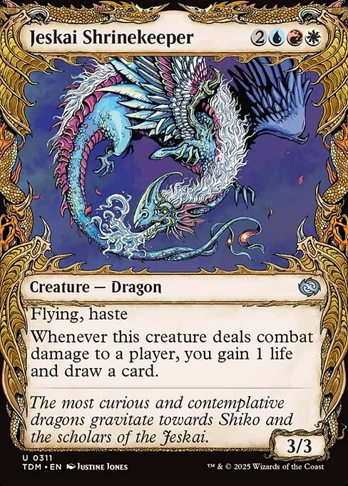 Jeskai Shrinekeeper · Tarkir: Dragonstorm 311/427