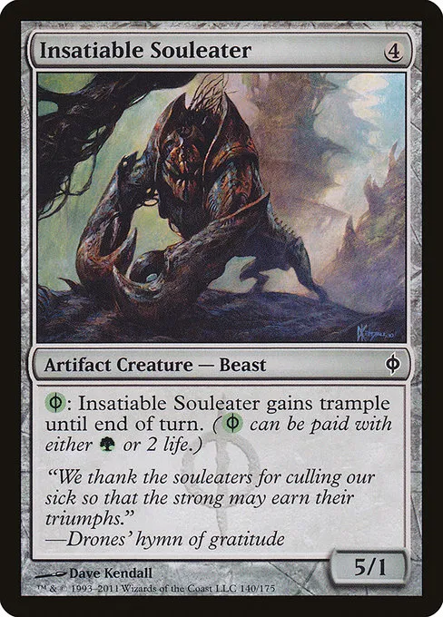 Insatiable Souleater · New Phyrexia 140/175