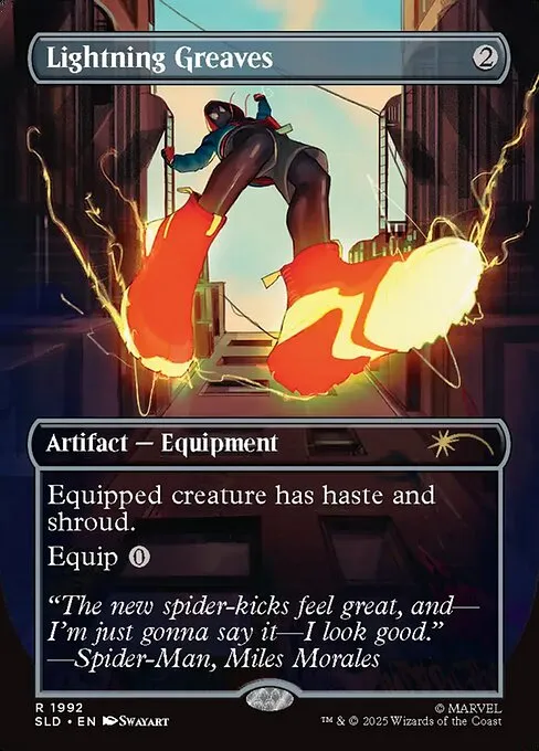 Lightning Greaves · Secret Lair Drop 1992/2547