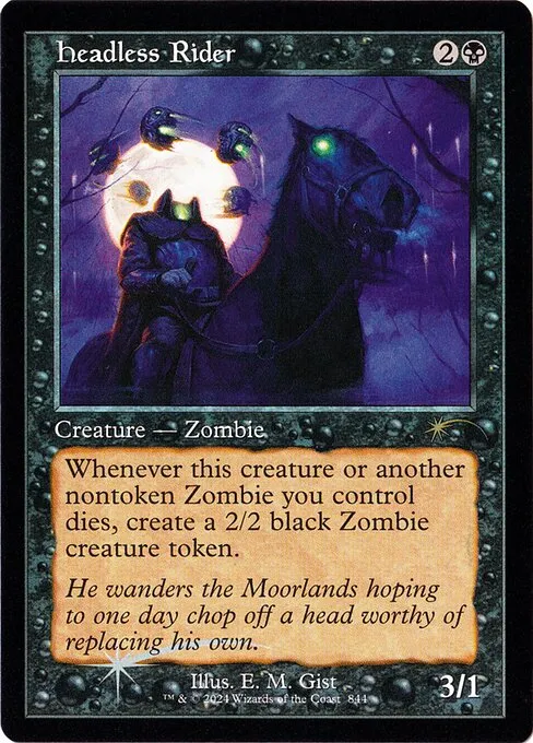 Headless Rider · Secret Lair Drop 844/2547