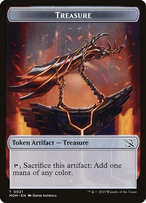 Treasure · March of the Machine Tokens 21/23