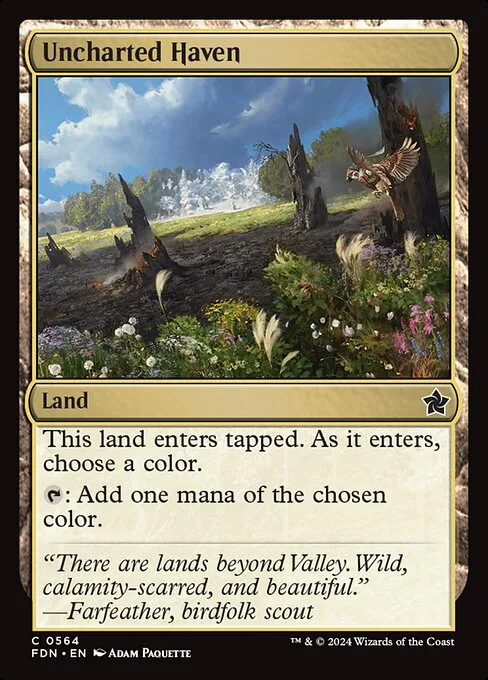 Uncharted Haven · Foundations 564/771