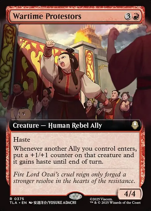 Wartime Protestors · Avatar: The Last Airbender 375/394