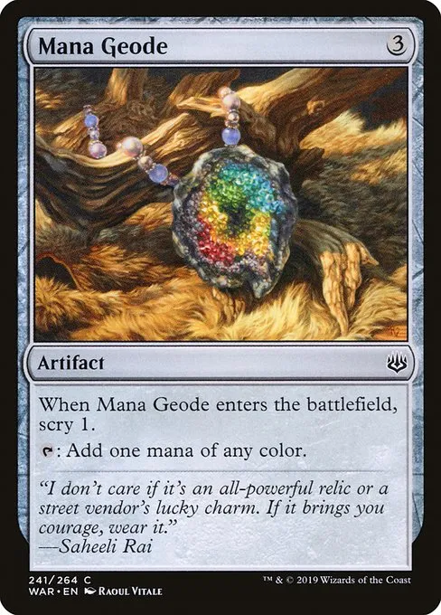 Mana Geode · War of the Spark 241/312