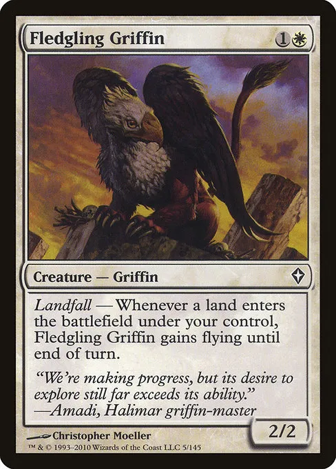 Fledgling Griffin · Worldwake 5/145