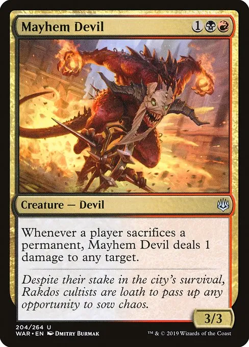 Mayhem Devil · War of the Spark 204/312