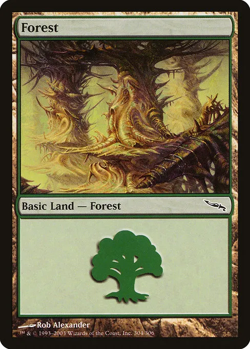 Forest · Mirrodin 304/306