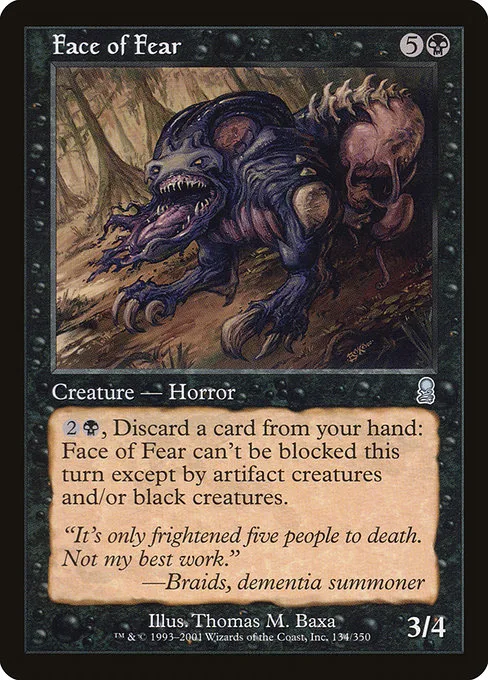 Face of Fear · Odyssey 134/353