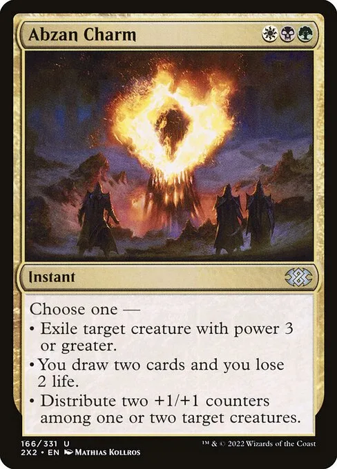 Abzan Charm · Double Masters 2022 166/579